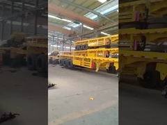 多機能の平床半トレーラー